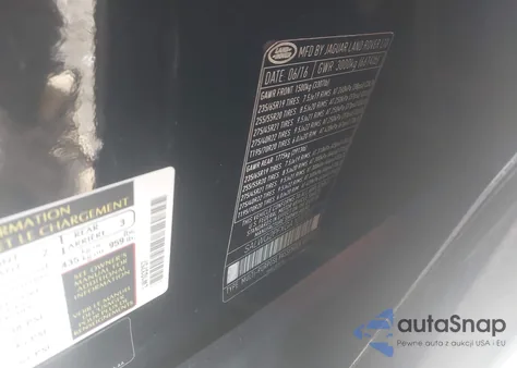 2016 Land Rover Range Rover Sport 3.0L V6 Supercharged Se from USA, damaged, VIN SALWG2PFXGA103757